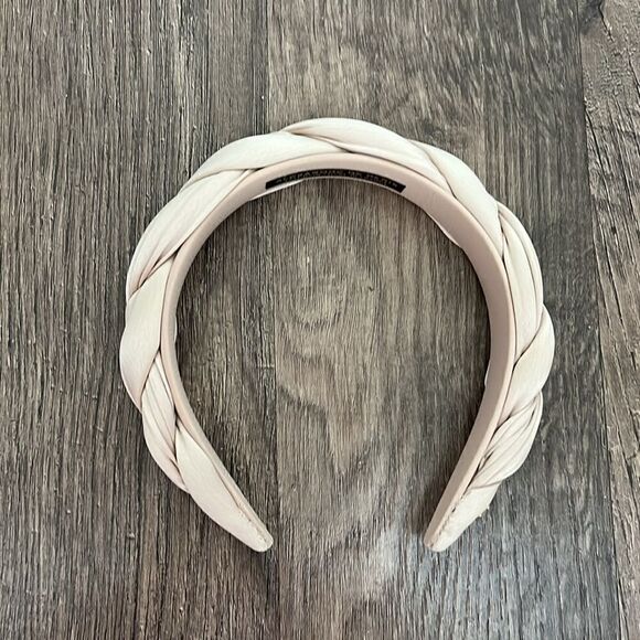 Alexandre de Paris Braided Woven Satin Headband - Picture 2 of 4